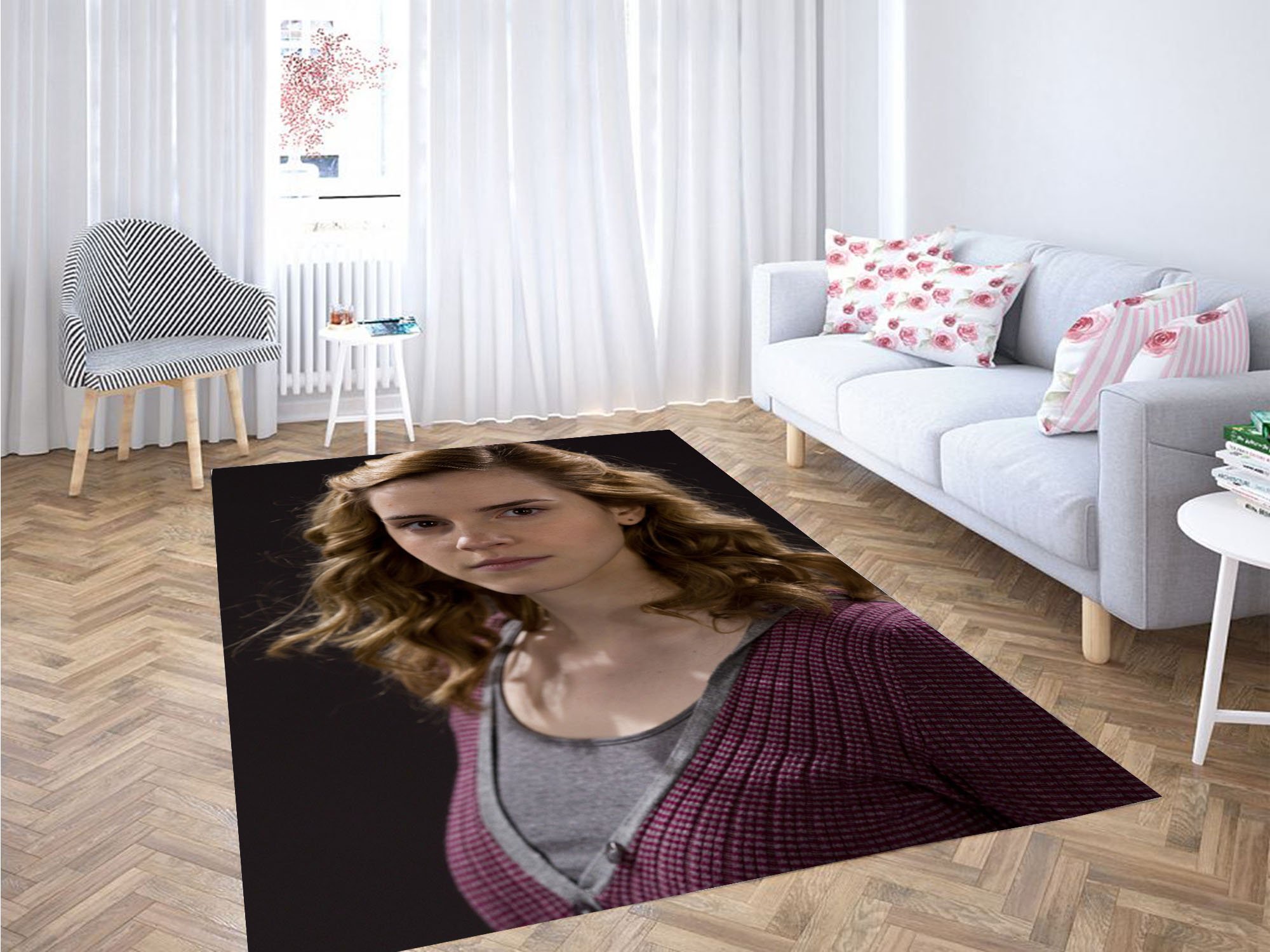Emma Watson As Hermione Carpet Rug 1 Emma Watson As Hermione Carpet Rug