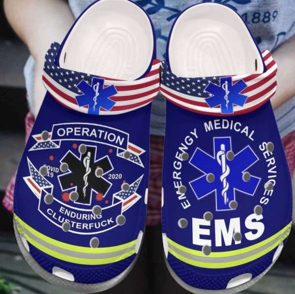 Ems Operation Enduring Clusterfuck Crocs Clog Shoes 6 Ems Operation Enduring Clusterfuck Crocs Clog Shoes