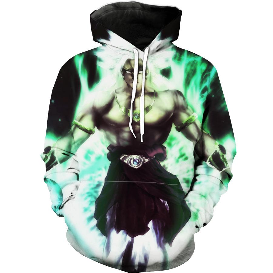 Epic Broly Dragon Ball Realistic Hoodie 3D 1 Epic Broly Dragon Ball Realistic Hoodie 3D