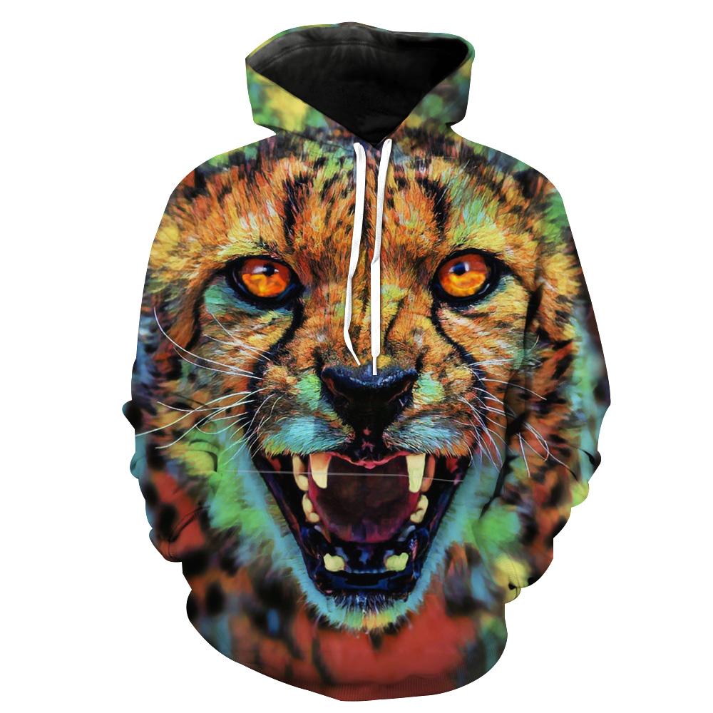 Epic Cheetah Face Epic Animal Hoodie 3D