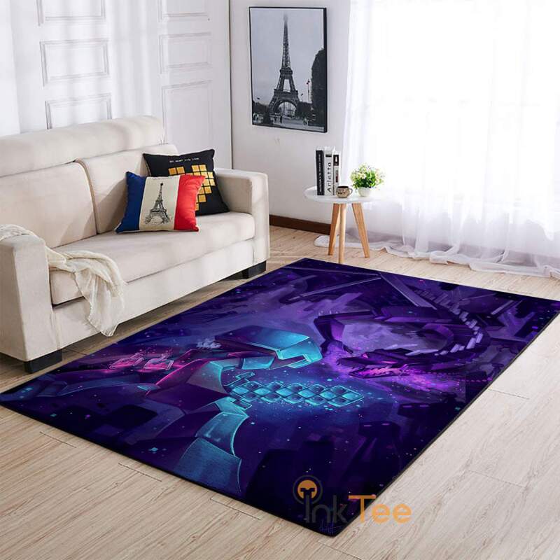 Epic Minecraft The End Area Rug 4 Epic Minecraft The End Area Rug