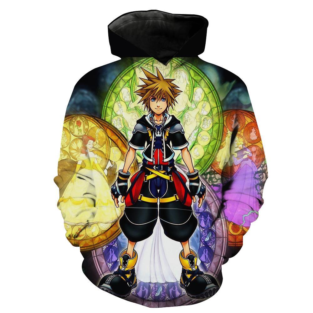 Epic Sora Kingdom Hearts Hoodie 3D