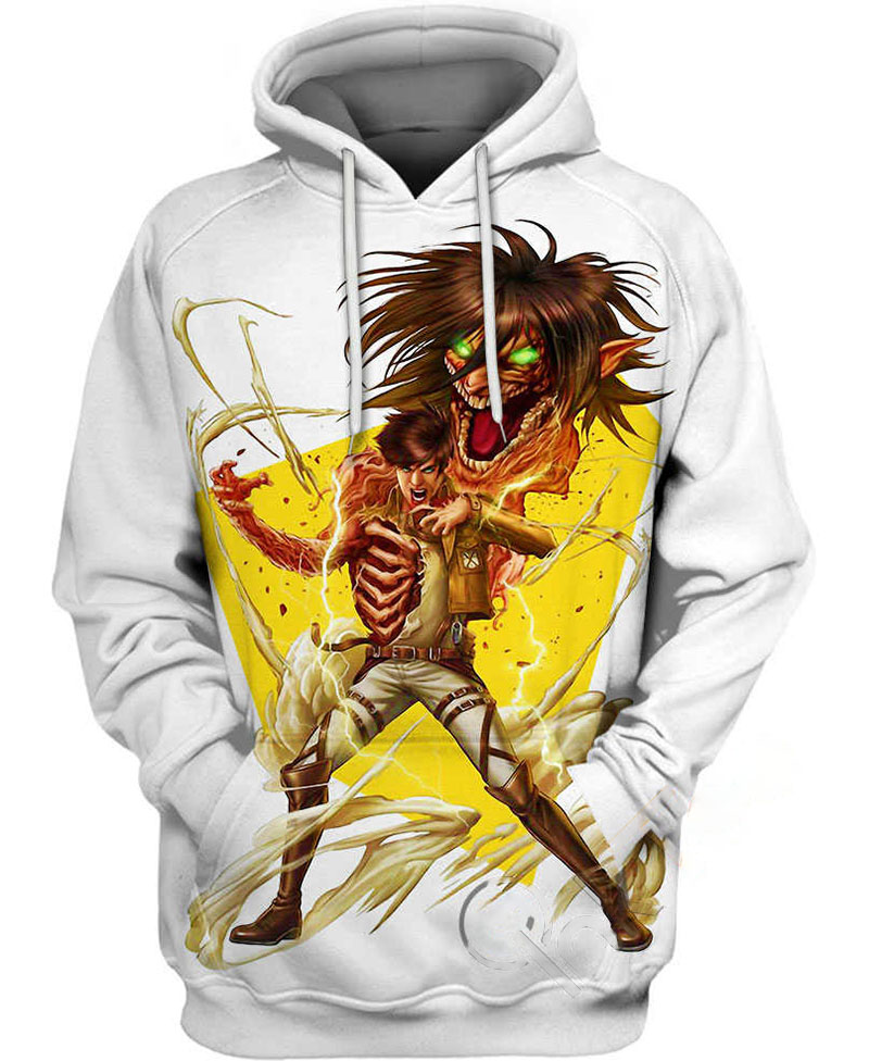 Eren Yeager Hoodie 3D