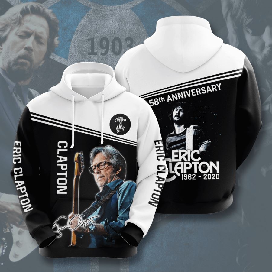 Eric Clapton Custom Hoodie 3D 2 Eric Clapton Custom Hoodie 3D