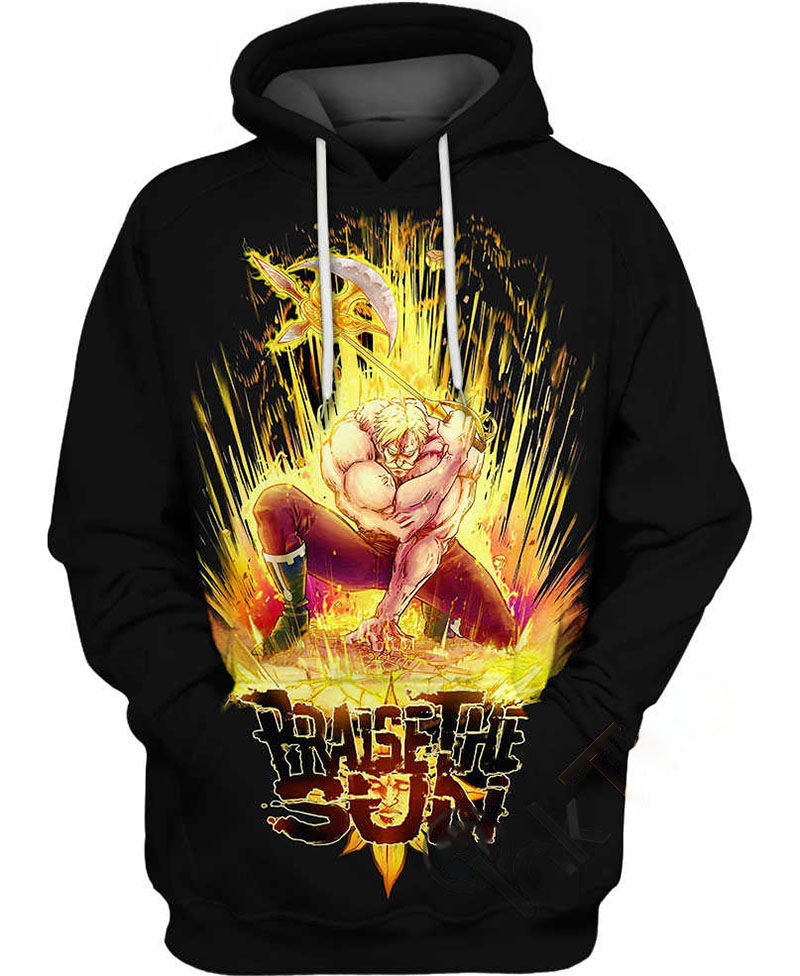 Escanor Hoodie 3D 15 Escanor Hoodie 3D