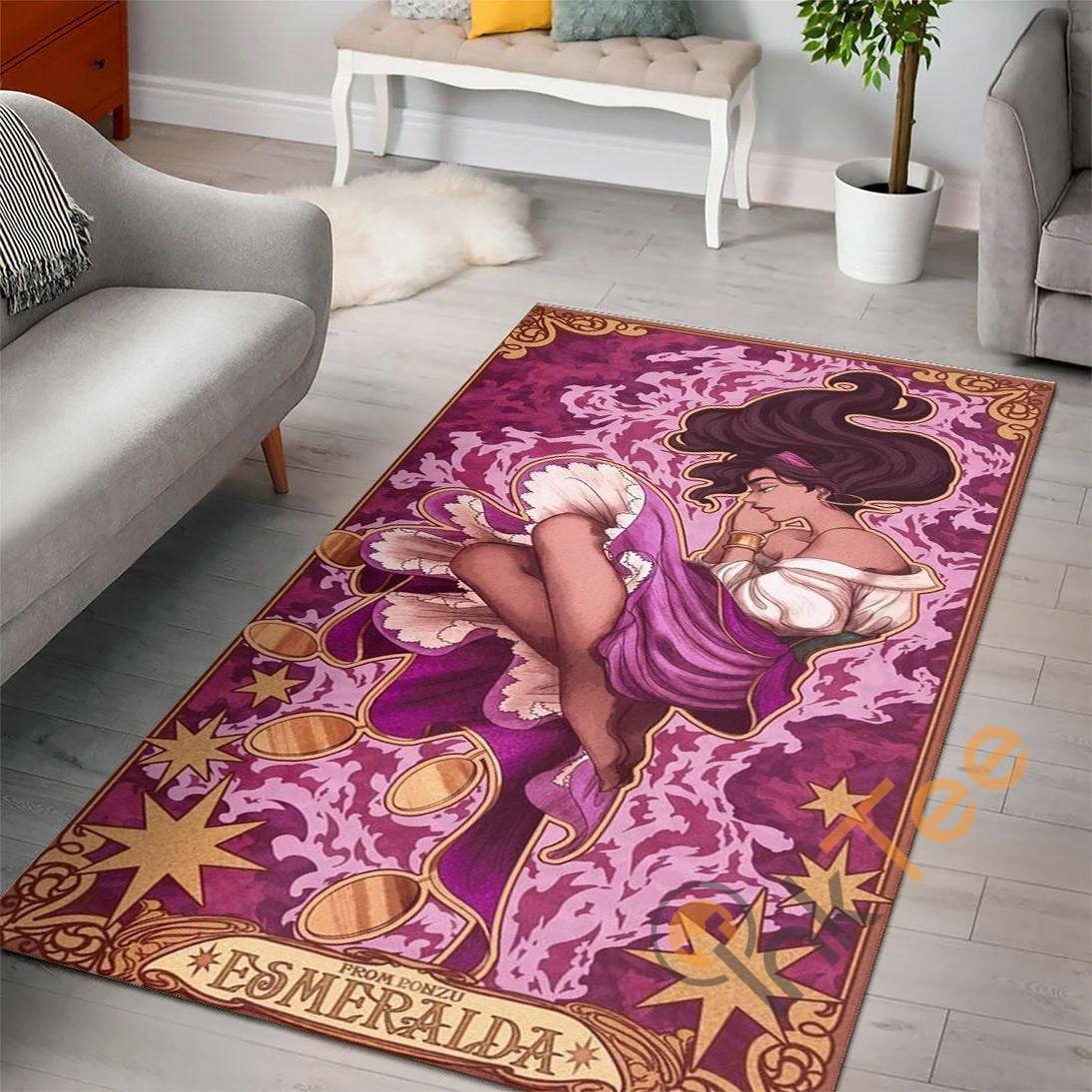 Esmeralda Disney Princess Characters Living Room Custom Christmas Gift Floor Decor Lover Movies Rug 6 Esmeralda Disney Princess Characters Living Room Custom Christmas Gift Floor Decor Lover Movies Rug