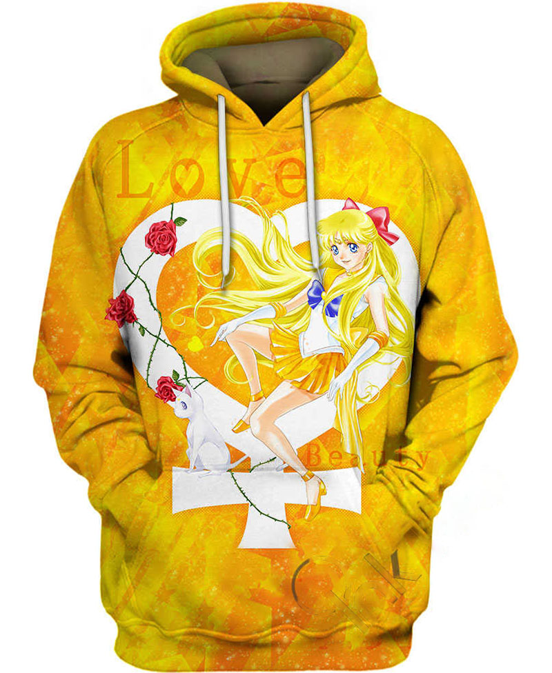 Eternal Sailor Venus Hoodie 3D