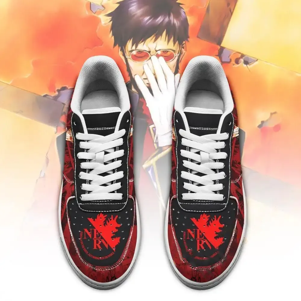 Evangelion Gendo Ikari Amazon Nike Air Force Shoes