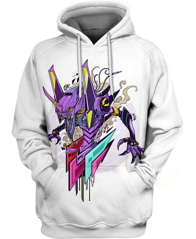 Evangelion Unit-01 Hoodie 3D