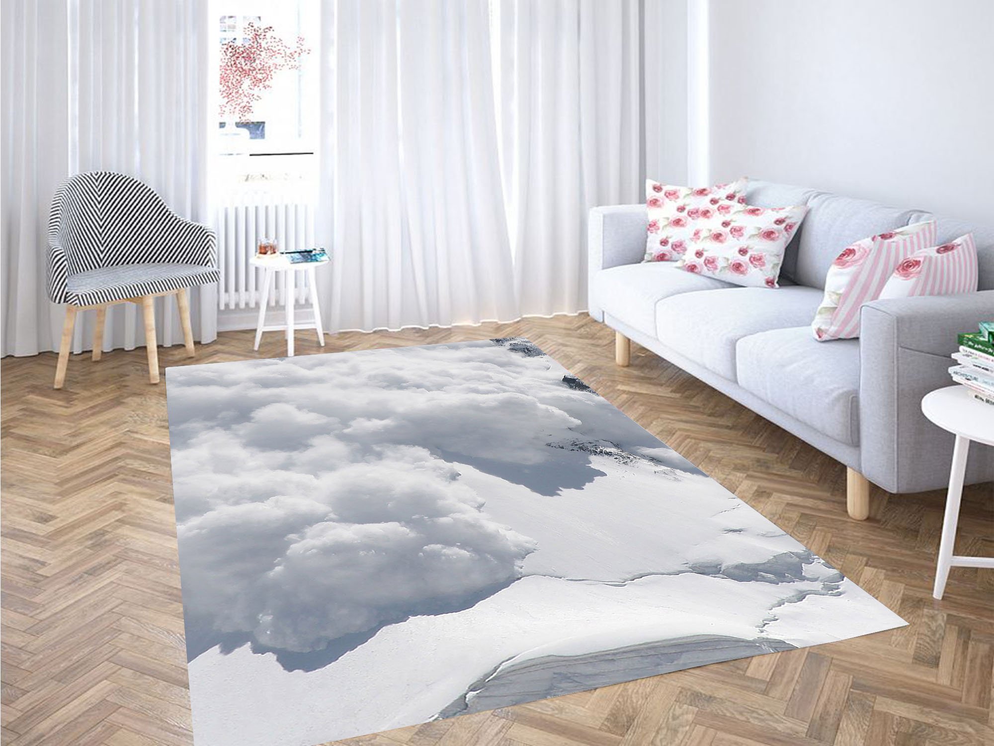 Everest White Carpet Rug 1 Everest White Carpet Rug