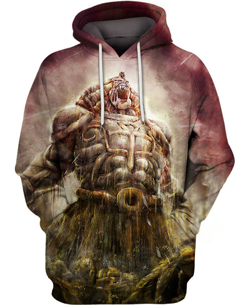 Exodia Yu-gi-oh Hoodie 3D