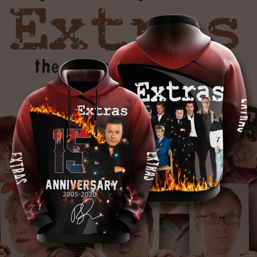 Extras Custom Hoodie 3D 3 Extras Custom Hoodie 3D