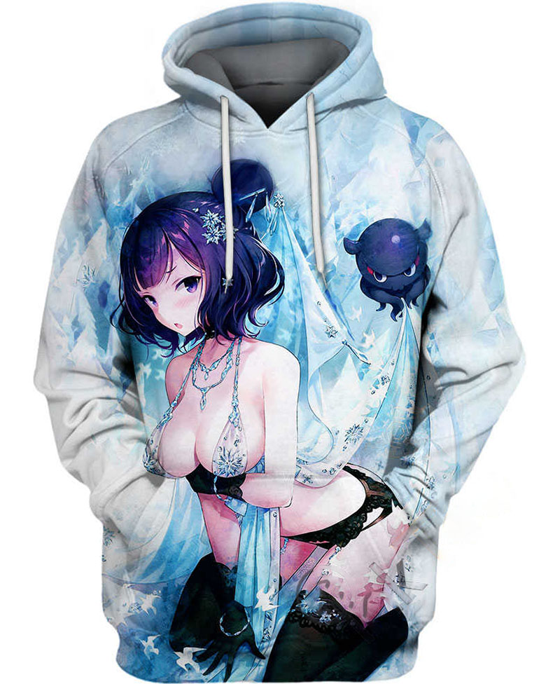Extraterrestrial Octopus Hoodie 3D
