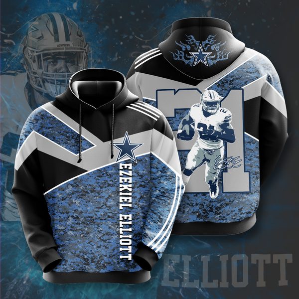 Ezekiel Elliott Custom Hoodie 3D