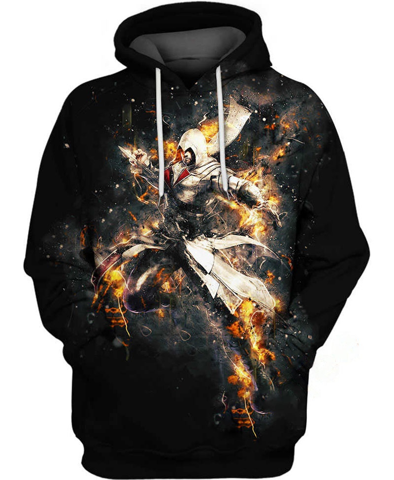 Ezio Auditore Hoodie 3D 14 Ezio Auditore Hoodie 3D