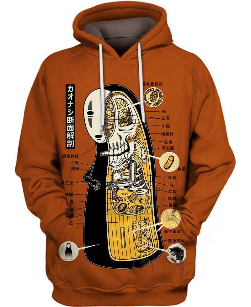 Faceless Spirit Anatomy Hoodie 3D 1 Faceless Spirit Anatomy Hoodie 3D