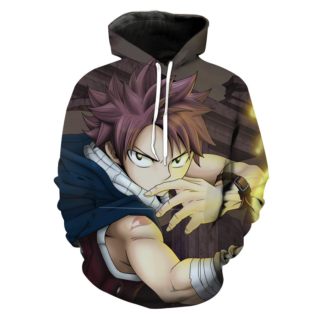 Fairy Tail Natsu Fairy Tail Anime Hoodie 3D 2 Fairy Tail Natsu Fairy Tail Anime Hoodie 3D