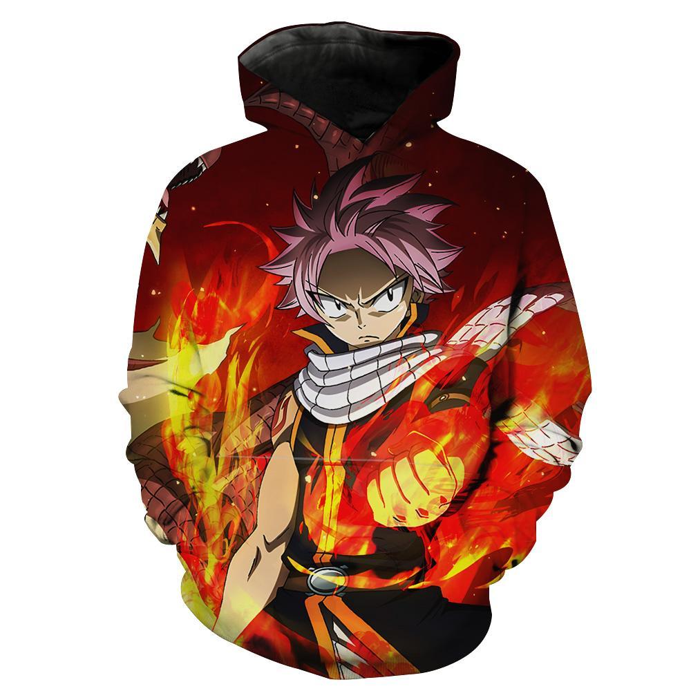 Fairy Tail Natsu Fairy Tail Hoodie 3D