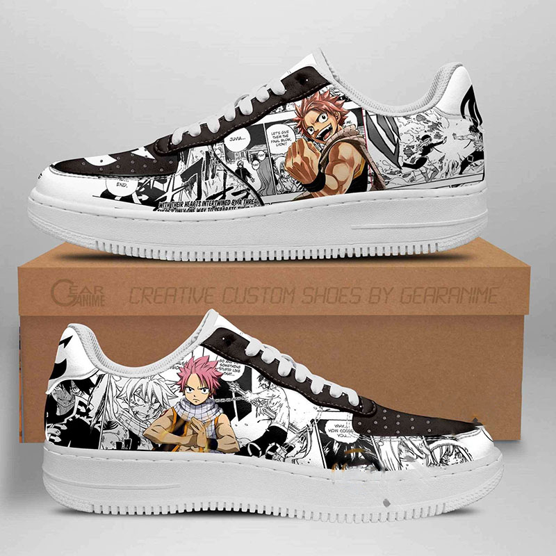 Fairy Tail Sneakers Manga Anime Nike Air Force Shoes 1 Fairy Tail Sneakers Manga Anime Nike Air Force Shoes