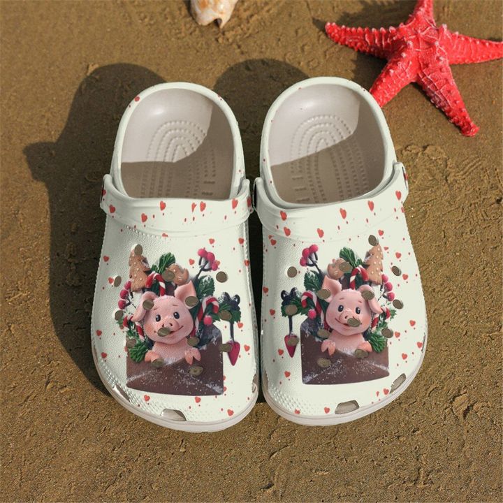 Farmer Lovely Pig Crocs Clog Shoes 4 Farmer Lovely Pig Crocs Clog Shoes