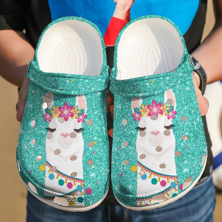 Farmer Stunning Llama Crocs Clog Shoes