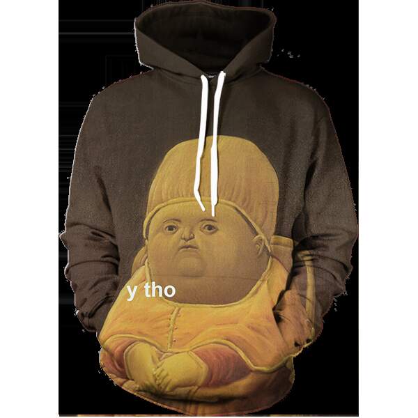Fat Y Tho? Funny Characters Hoodie 3D 2 Fat Y Tho? Funny Characters Hoodie 3D