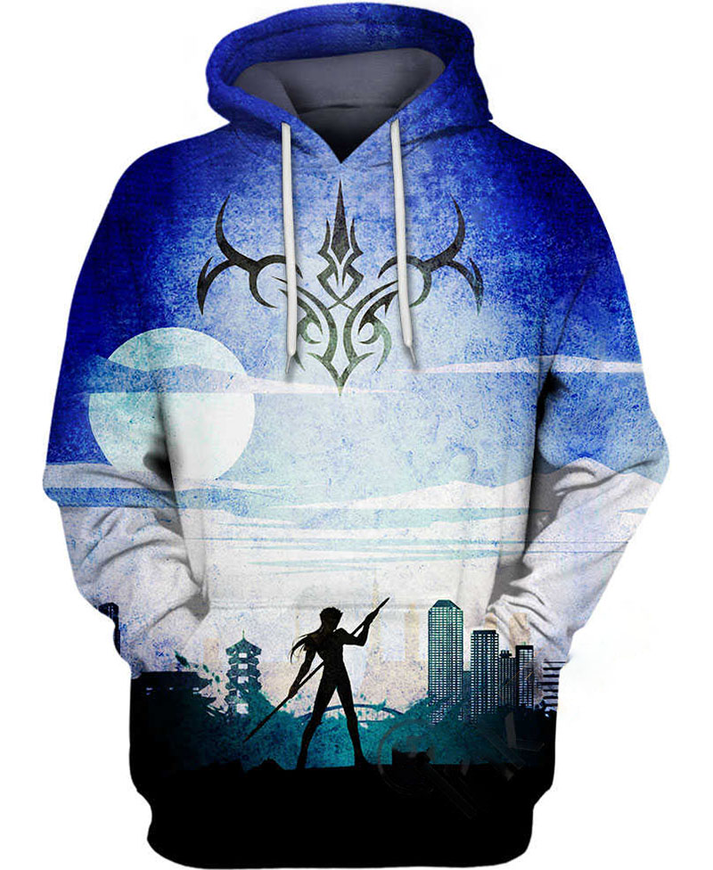 Fate Lancer Hoodie 3D 5 Fate Lancer Hoodie 3D