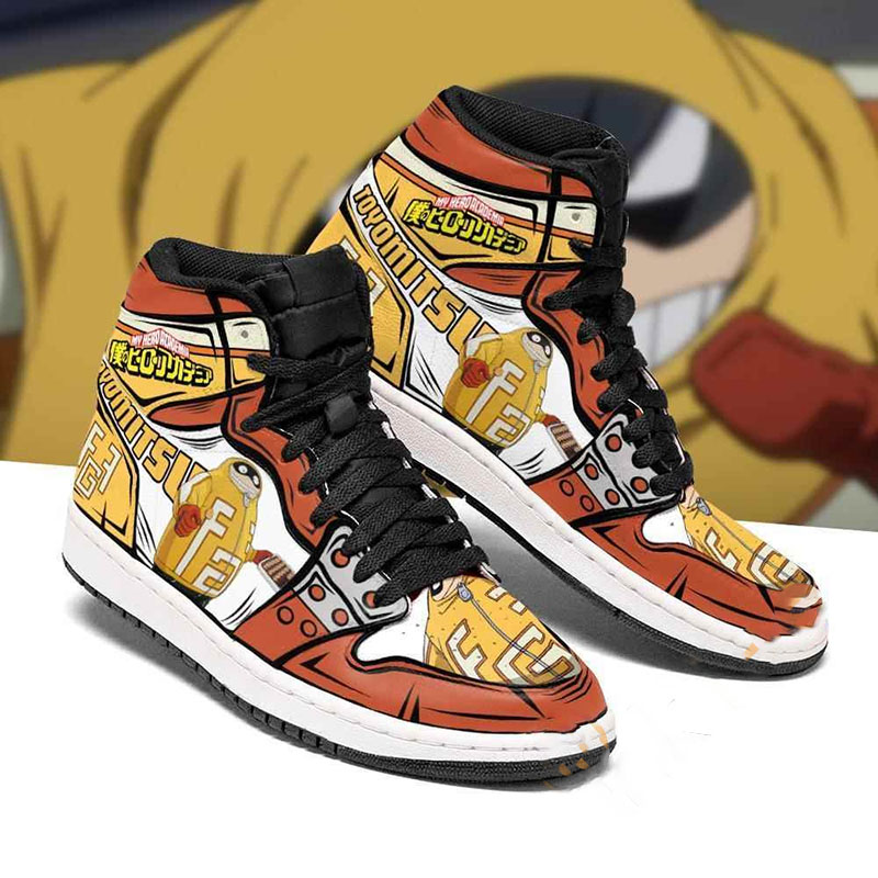 Fatgum Custom My Hero Academia Sneakers Anime Air Jordan Shoes 13 Fatgum Custom My Hero Academia Sneakers Anime Air Jordan Shoes