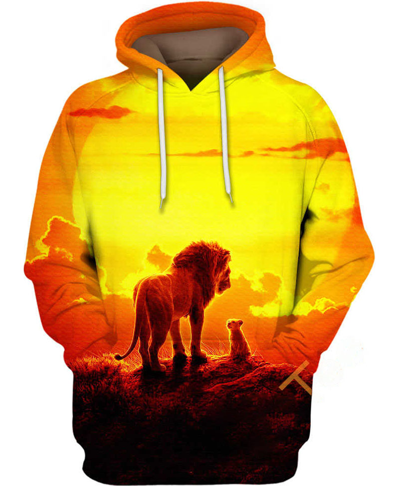Father And Son Hoodie 3D