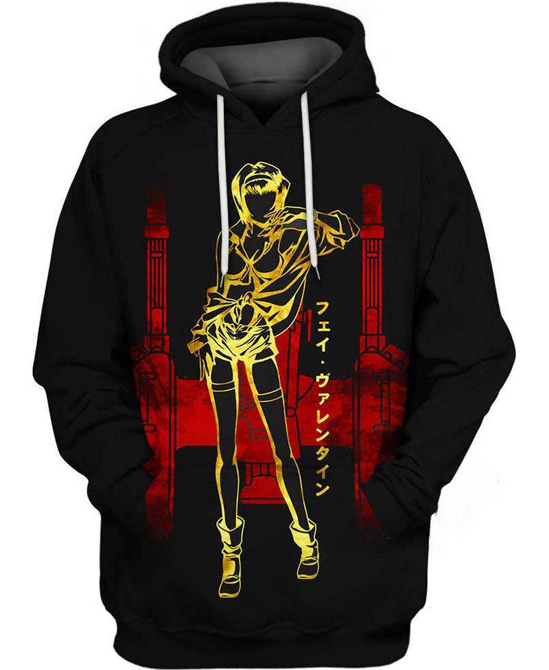 Faye Valentine Hoodie 3D 14 Faye Valentine Hoodie 3D