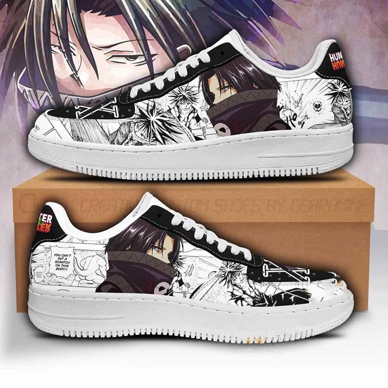 Feitan Custom Hunter X Hunter Anime Nike Air Force Shoes