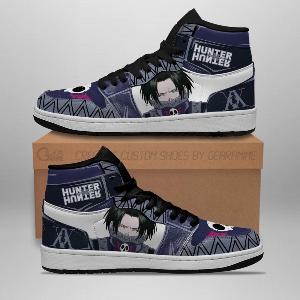 Feitan Hunter X Hunter Sneakers Cool Face Hxh Anime Air Jordan Shoes