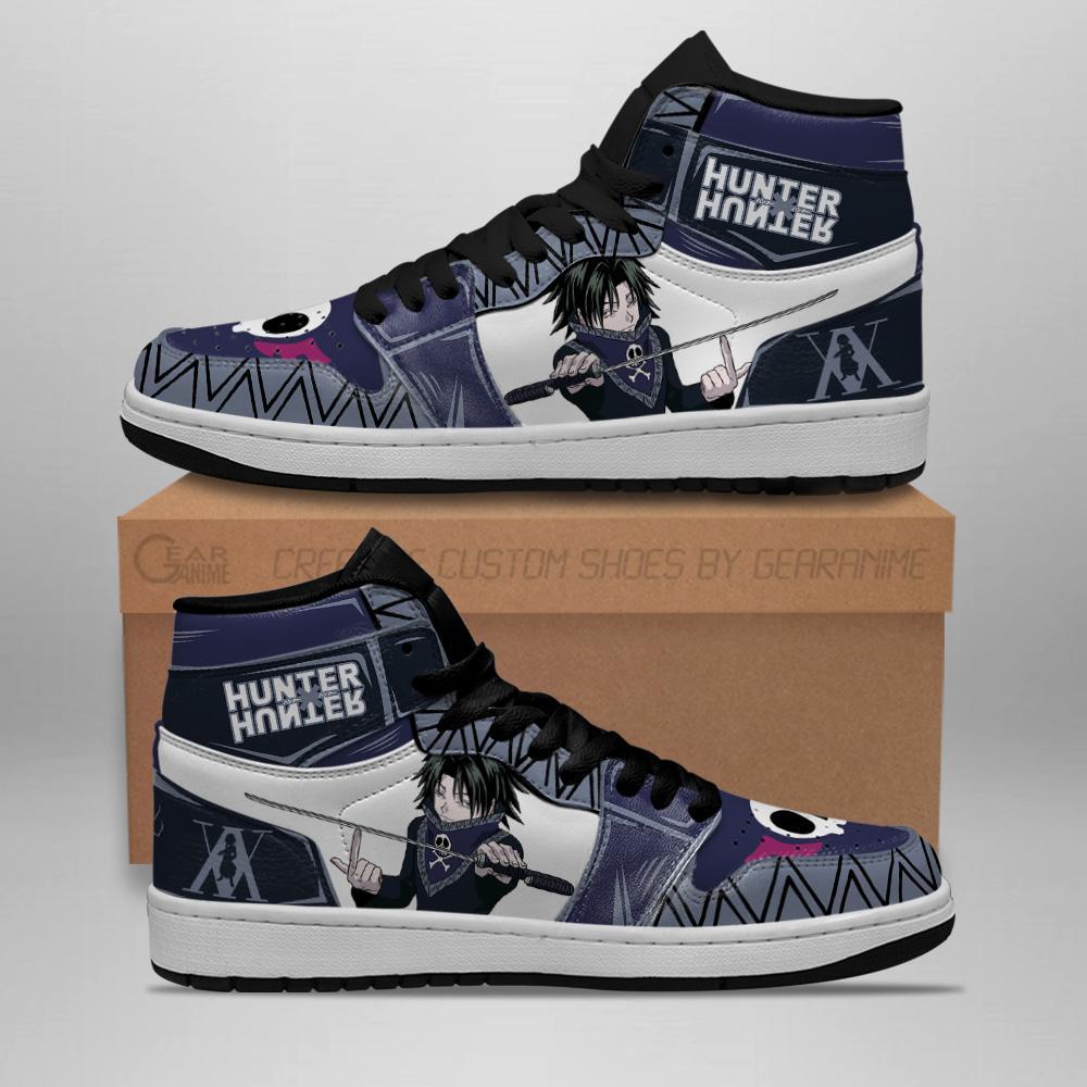 Feitan Hunter X Hunter Sneakers Custom Hxh Anime Air Jordan Shoes