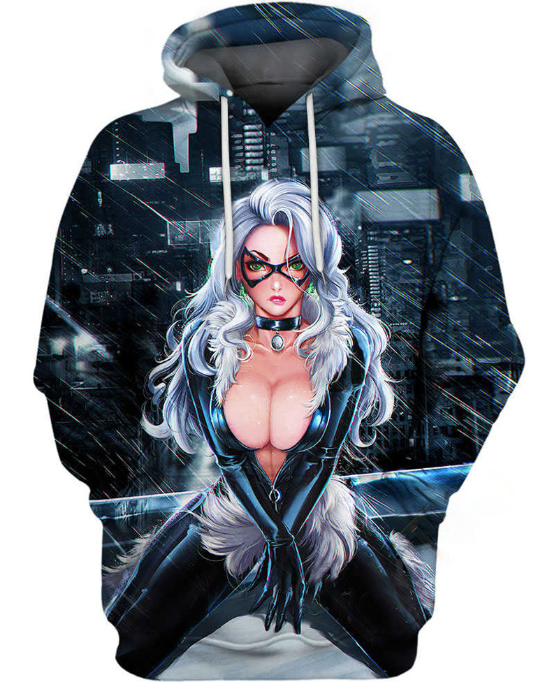 Felicia Hardy Hoodie 3D 11 Felicia Hardy Hoodie 3D