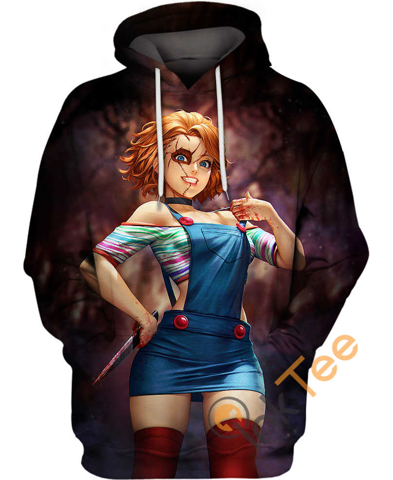 Female Chucky Hoodie 3D