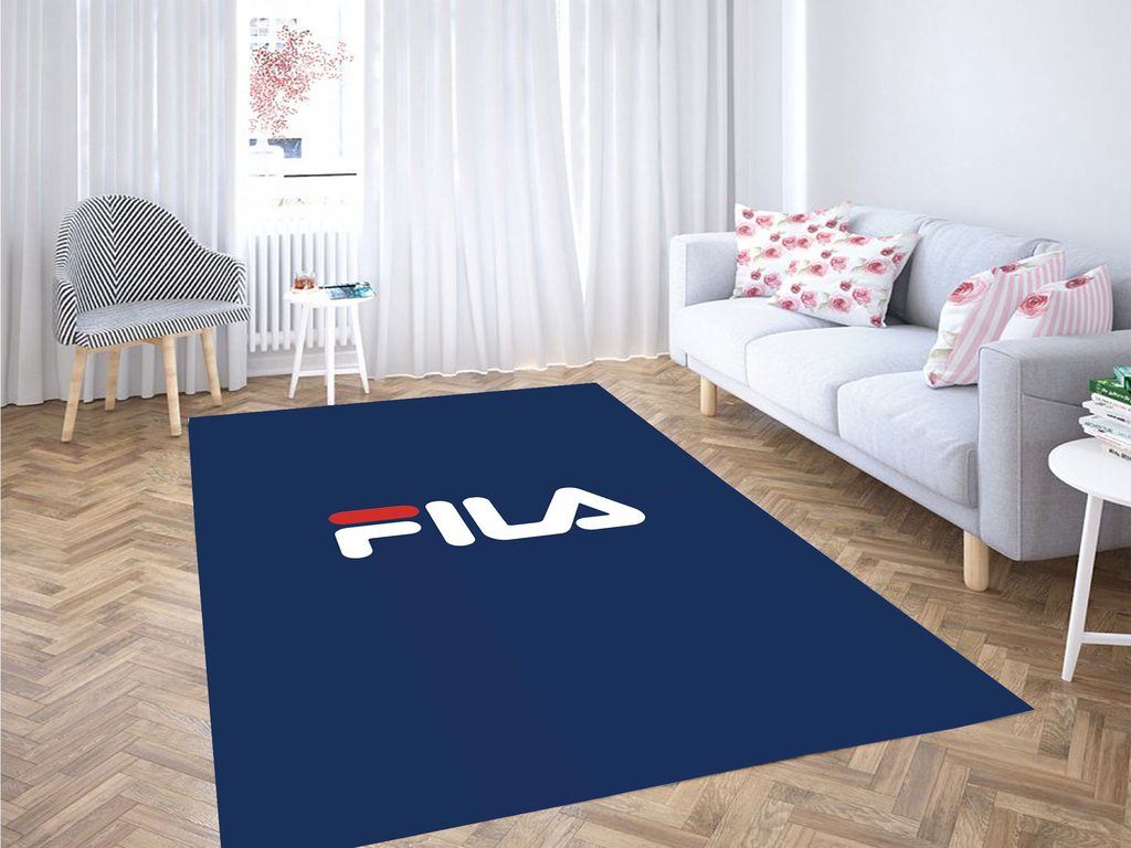 Fila Logo Living Room Modern Carpet Rug 8 Fila Logo Living Room Modern Carpet Rug