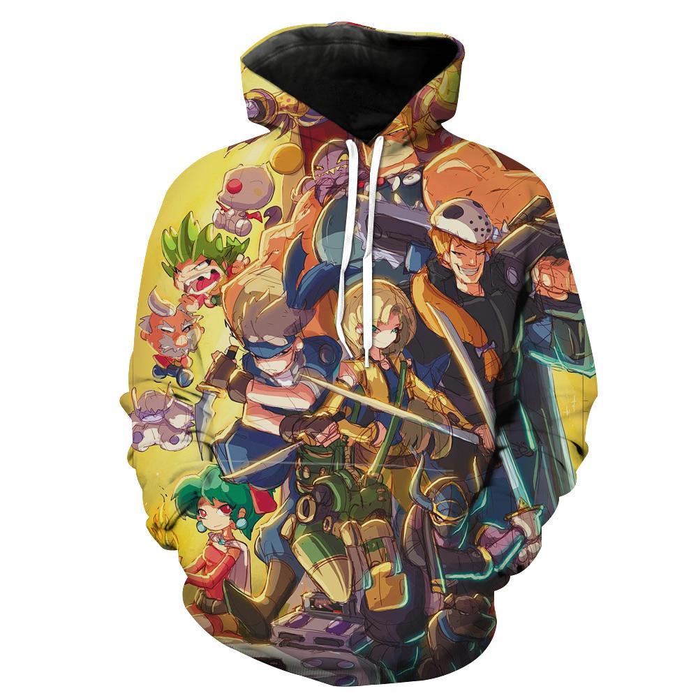 Final Fantasy Hoodie 3D
