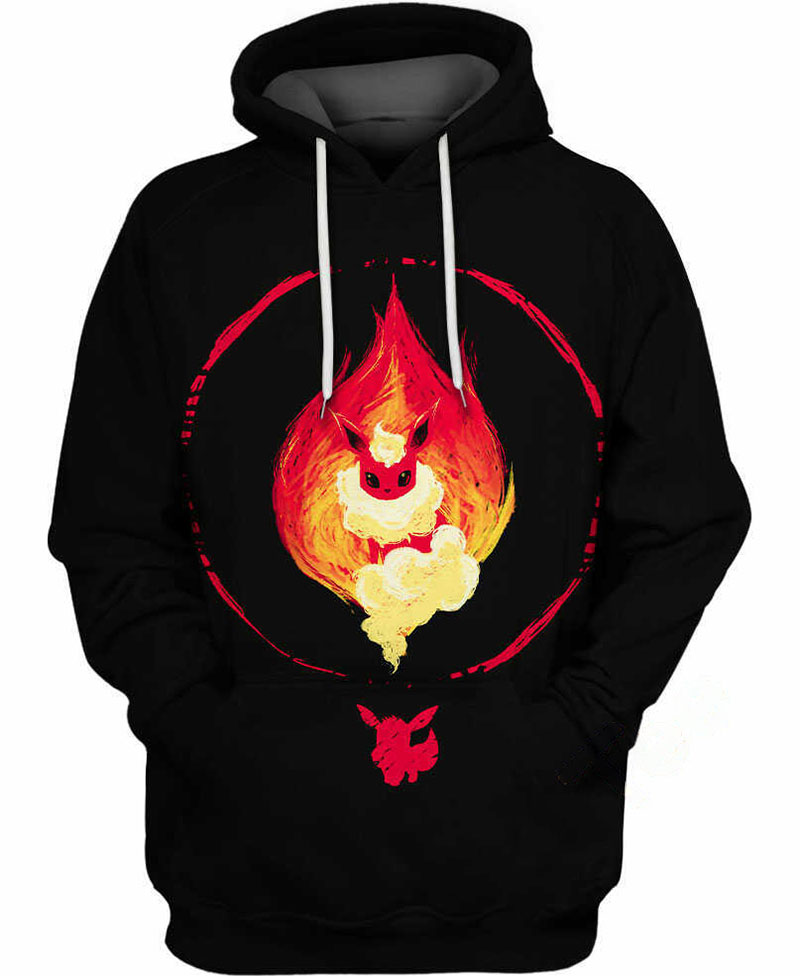 Fire And Light Hoodie 3D