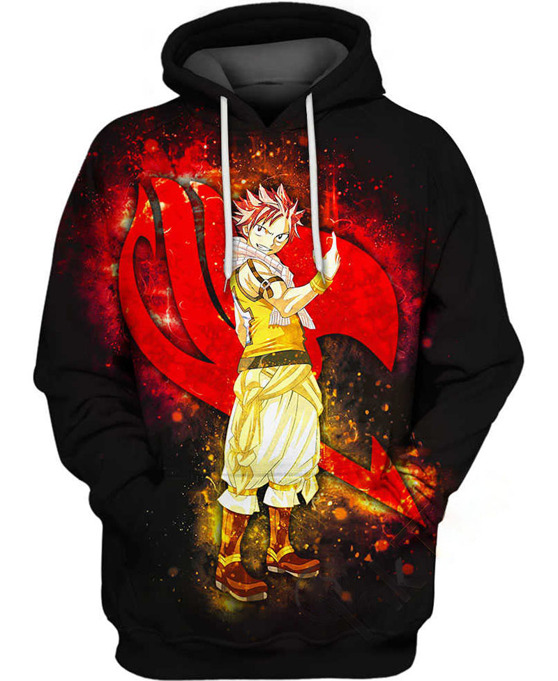 Fire Dragon Slayer Magic Hoodie 3D 3 Fire Dragon Slayer Magic Hoodie 3D