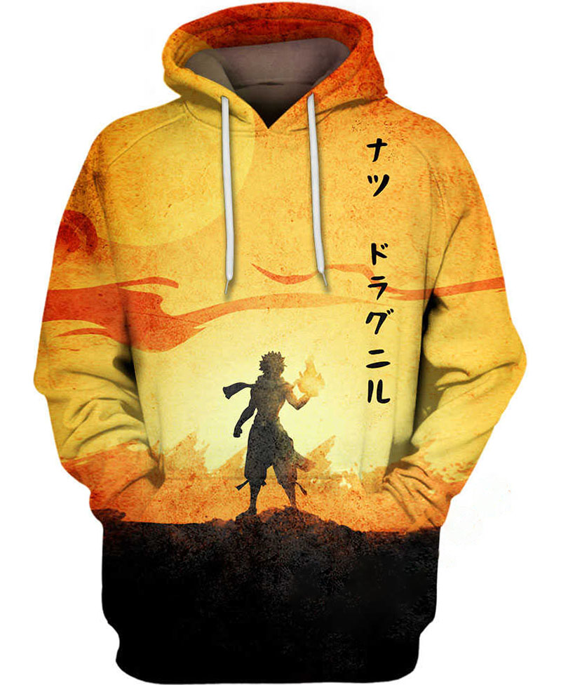 Fire Dragon?s Brilliant Flame Hoodie 3D