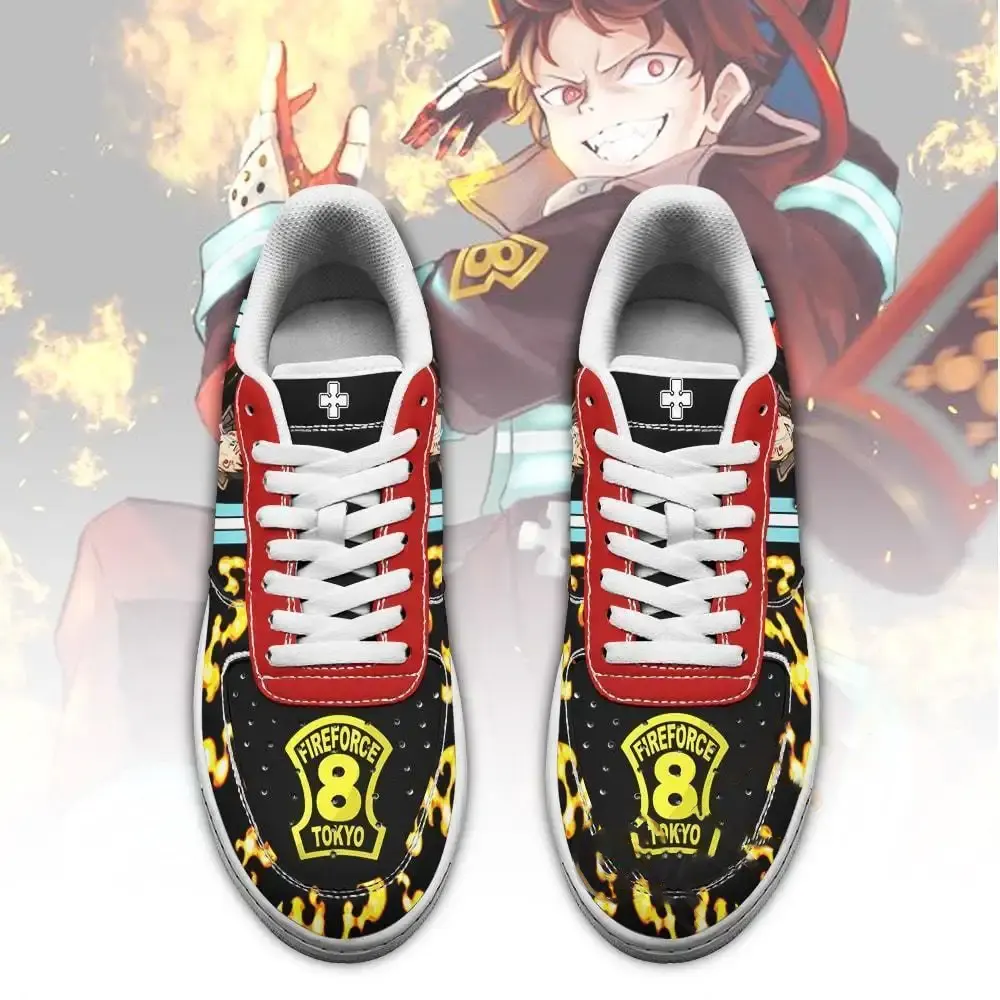 Fire Force Shinra Kusakabe Costume Anime Amazon Nike Air Force Shoes