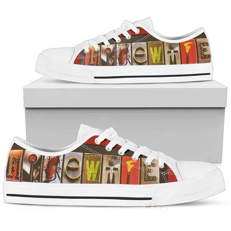 Fire Wife Custom Low Top Shoes
