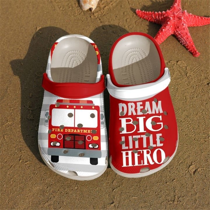 Firefighter Dream Big Crocs Clog Shoes 13 Firefighter Dream Big Crocs Clog Shoes
