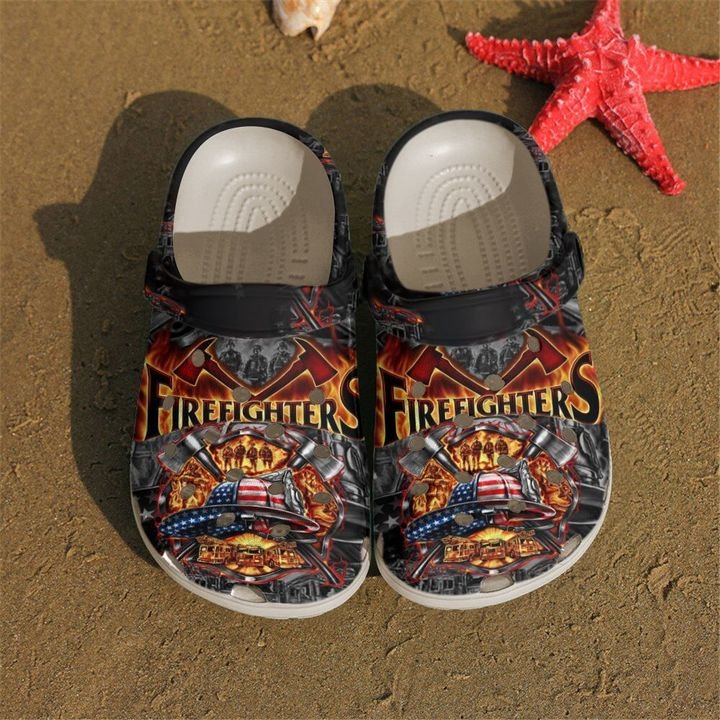 Firefighter Life Crocs Clog Shoes