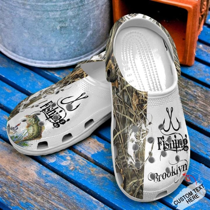 Fishing Man Crocs Clog Shoes