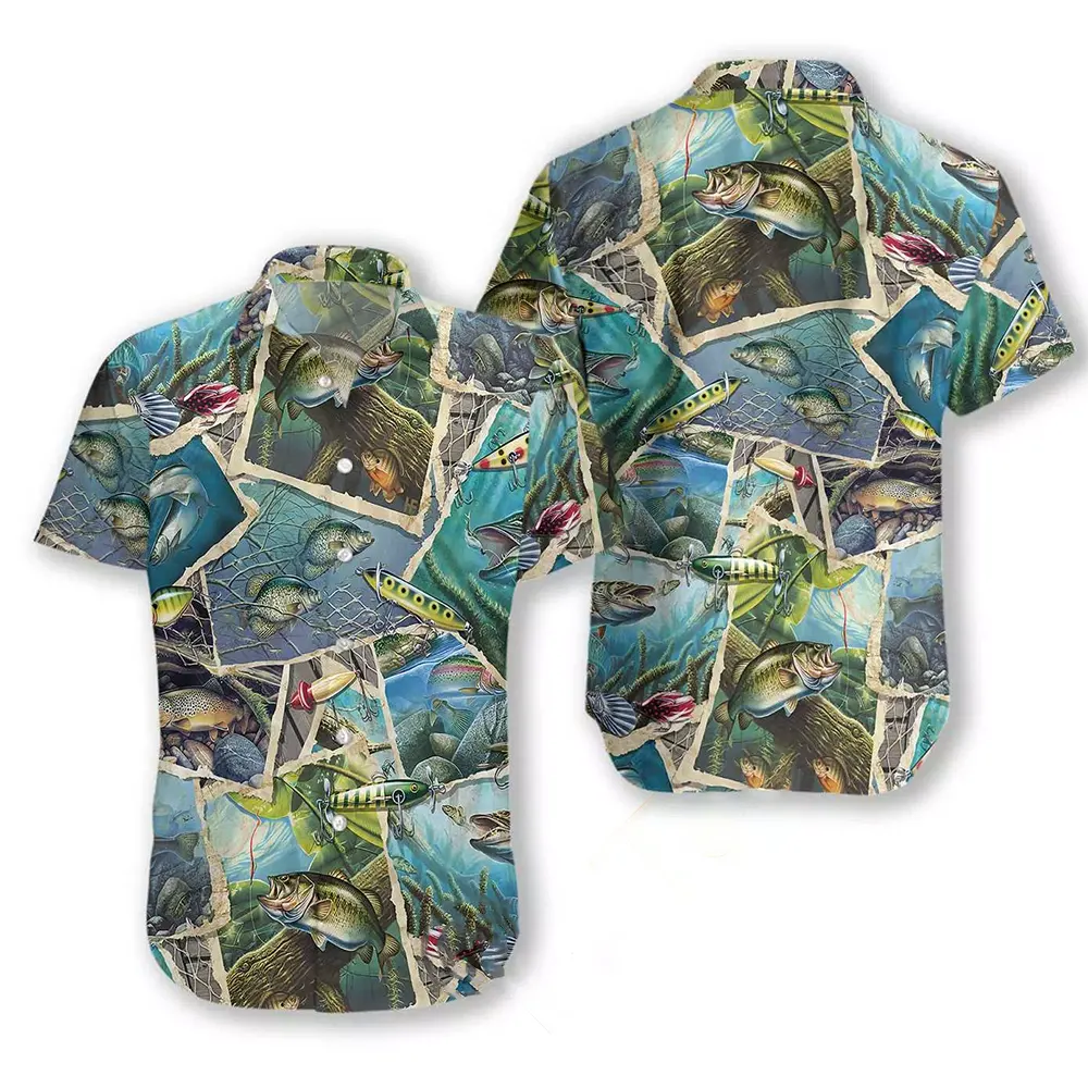 Fishing Hawaiian shirts