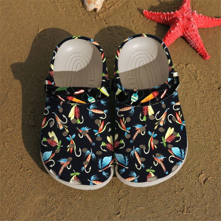 Fishing Time Crocs Clog Shoes