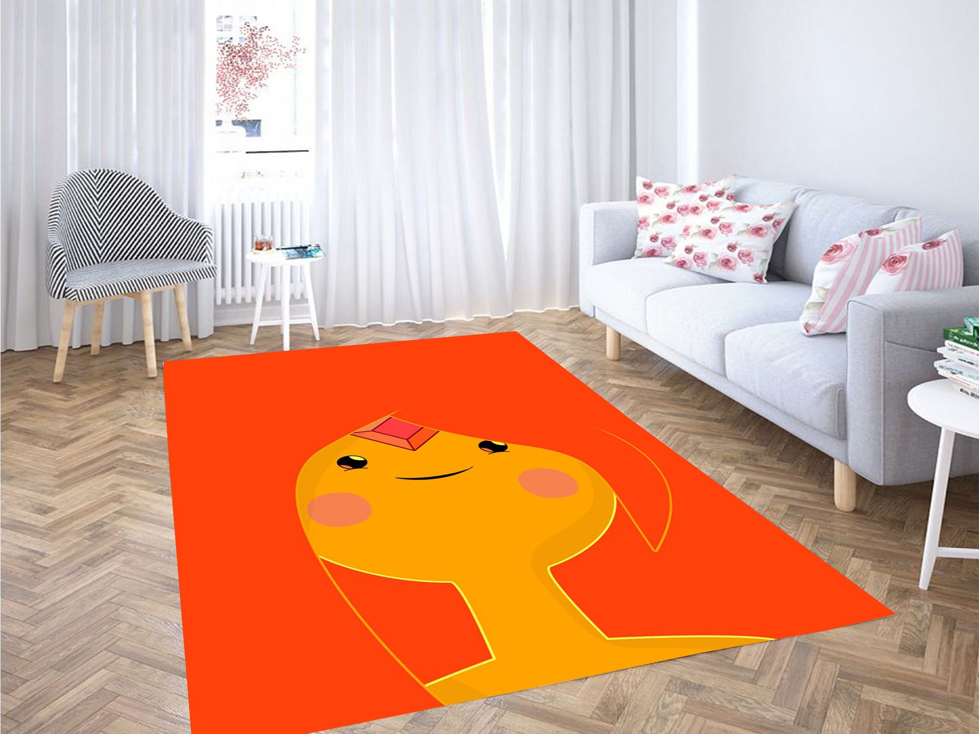 Flame Princess Adventure Time Carpet Rug