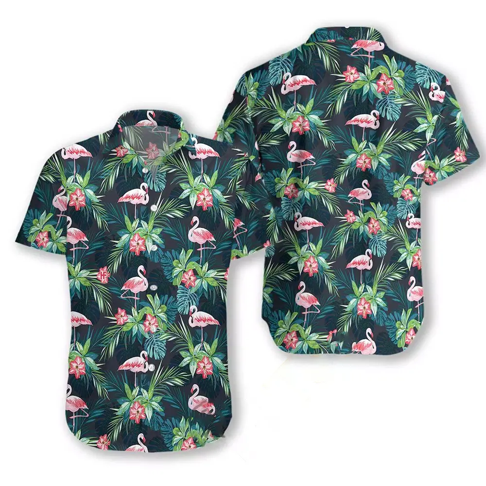 Flamingo 08 Hawaiian shirts