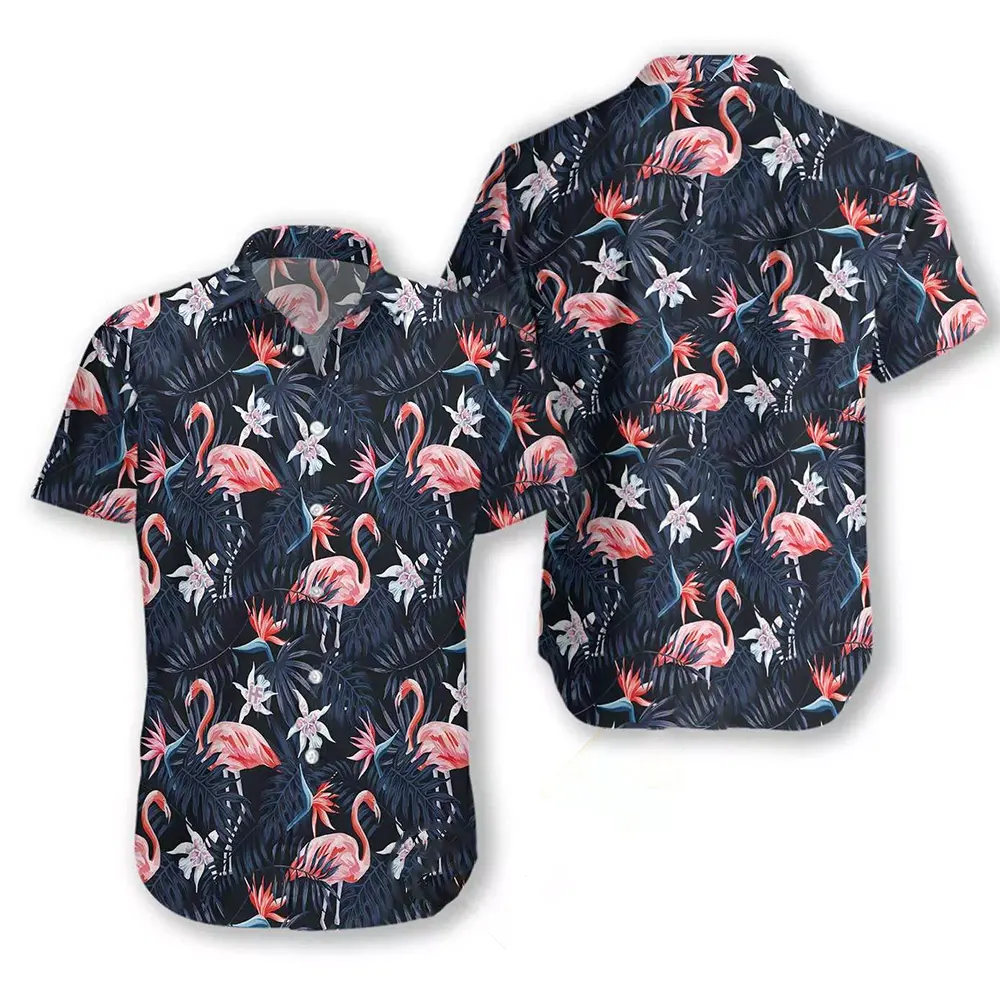 Flamingo Hawaiian shirts